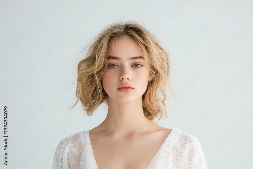 Soft light illuminates natural beauty, highlighting delicate fea Soft light illuminates natural beauty, highlighting delicate fea
