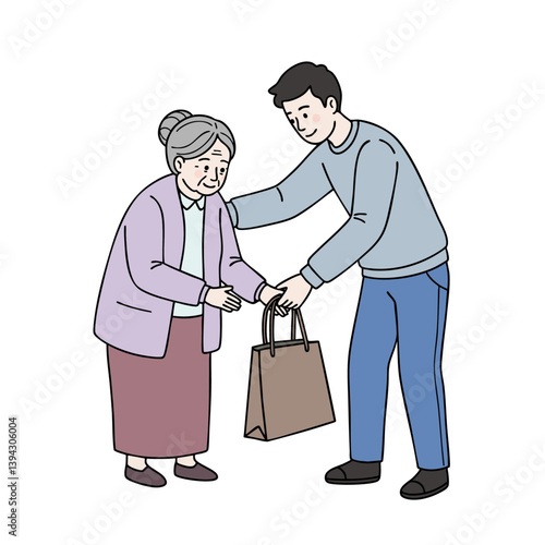 Age-friendly, assisting the elderly