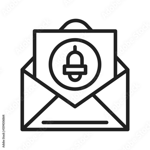 Email icon vector image. Suitable for mobile apps, web apps and print media.