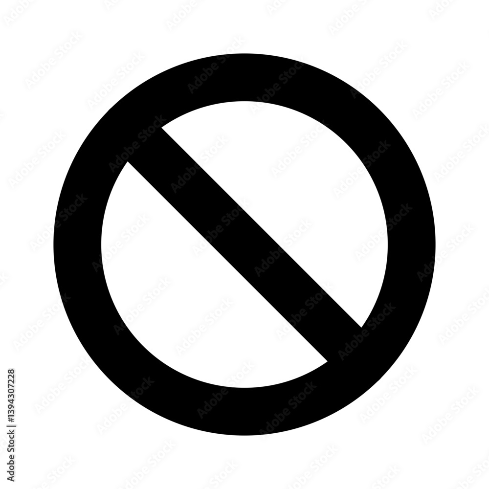 do not sign icon in transparent background do not sign icon in transparent background
