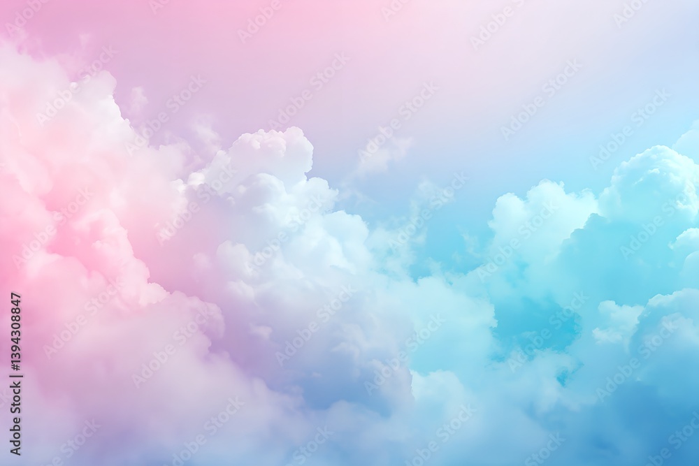 Pastel Gradient Background: Baby Pink to Powder Blue - Ultra Smooth Transition, Studio Lighting, 8K Resolution