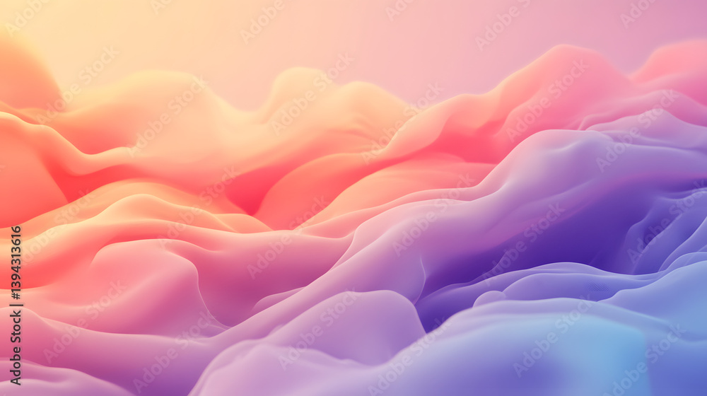 Obraz premium Soft Gradient Illustration Background