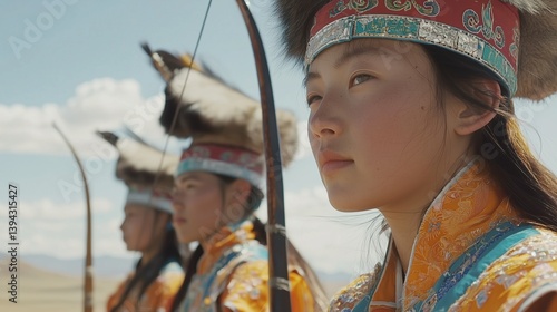 Mongolian Archer Girls
