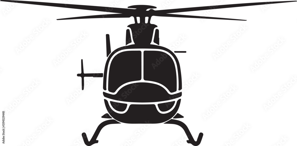 Helicopter icon logo design vector template
Helicopter icon logo design vector template