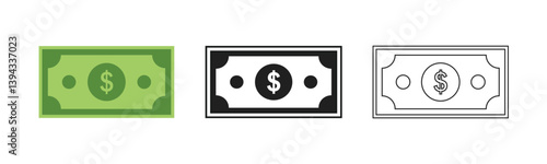 green bill dolar money