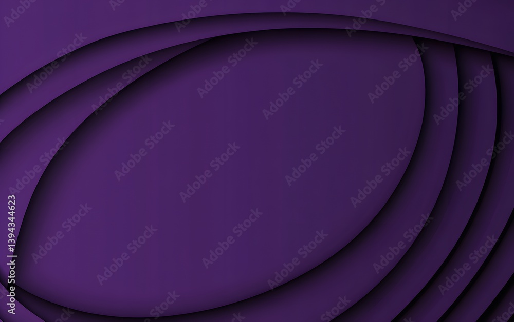 Fototapeta premium Abstract Purple Swirling Layers Background Design
