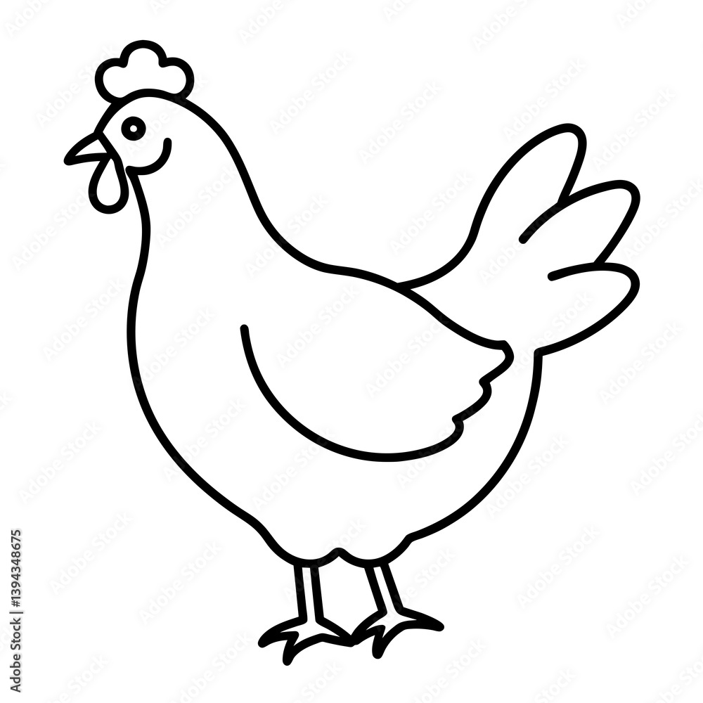 chicken- icon-on-white-background chicken- icon-on-white-background