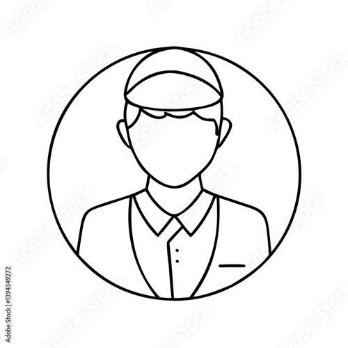avatar icon, avatar vector illustration-simple illustration of avatar, perfect for avatar logos and icons