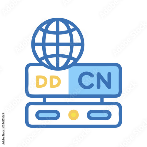 CDN Technology Icon