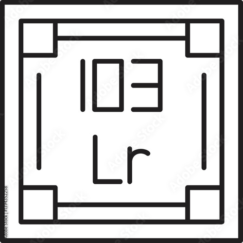 Lawrencium icon