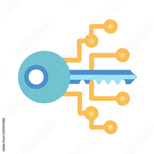  Comprehensive Cryptographic Key Icon