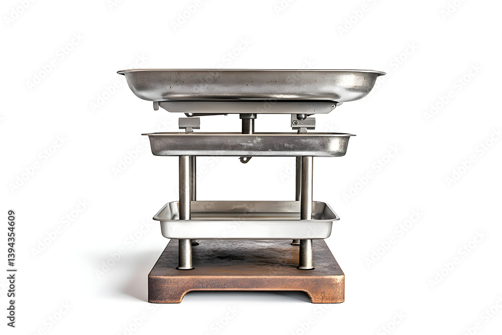 Triple Tray Metal Scale: Weighing Precisely Triple Tray Metal Scale: Weighing Precisely
