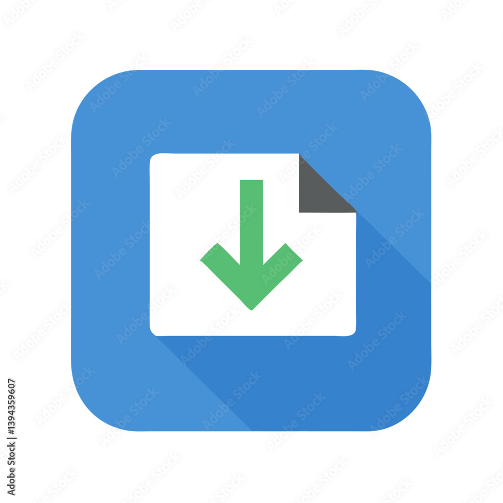 Innovative Download Design Icon Innovative Download Design Icon