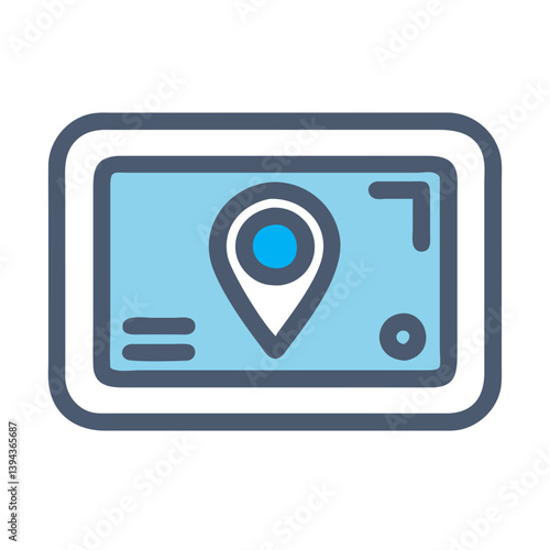 Free Download  GPS Device Technology Icon - GFXLoad