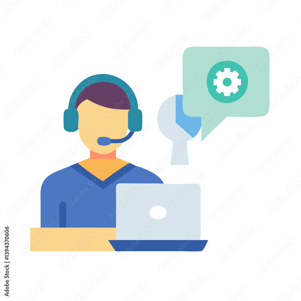 Comprehensive Icon for IT Support Services Comprehensive Icon for IT Support Services