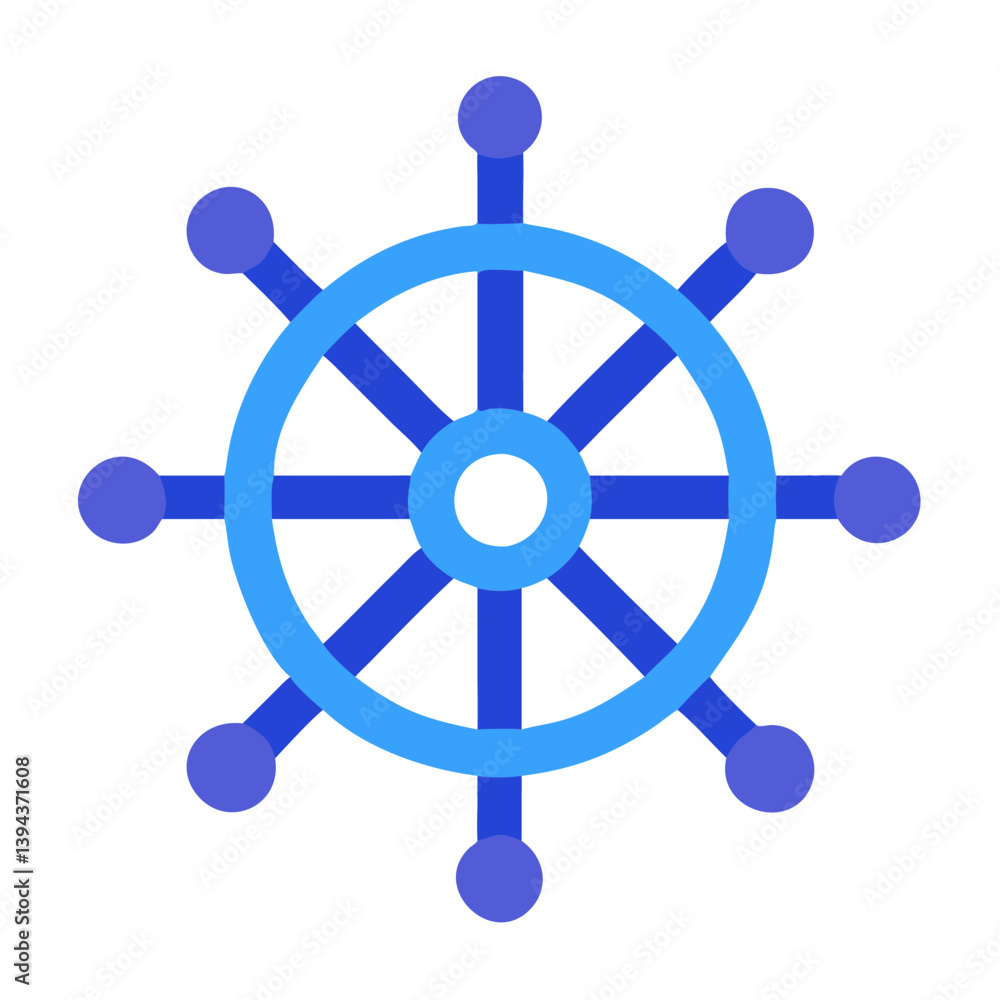 Fototapeta premium Comprehensive Icon for Kubernetes Management