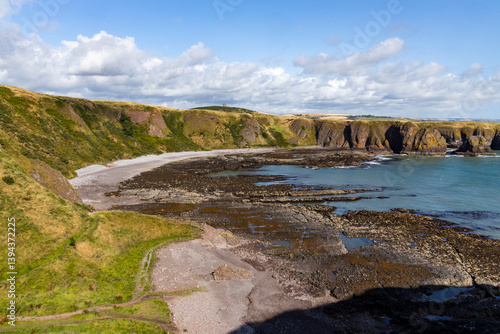 Dunnottar Castle rises in dramatic ruins atop a cliff overlooking the North Sea. Its breathtaking views, rich history, and rugged beauty make it one of Scotland’s most iconic and cinematic locations.