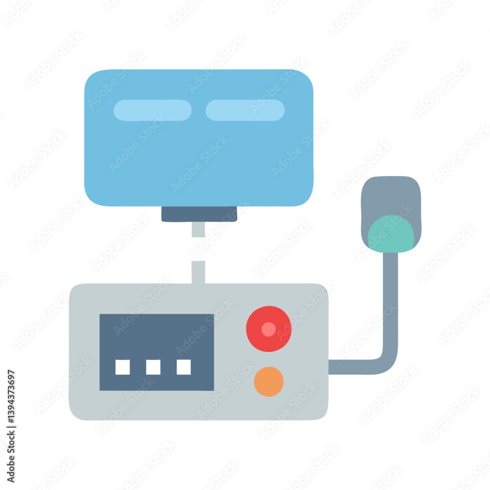 Fototapeta premium Creative Medical Device Icon Representation