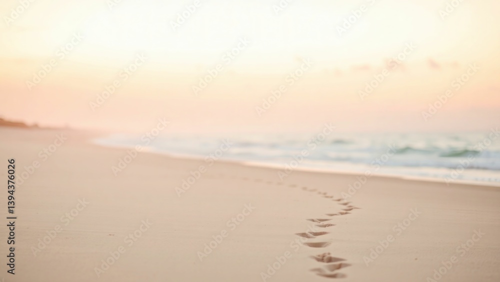 Fototapeta premium beach at sunset