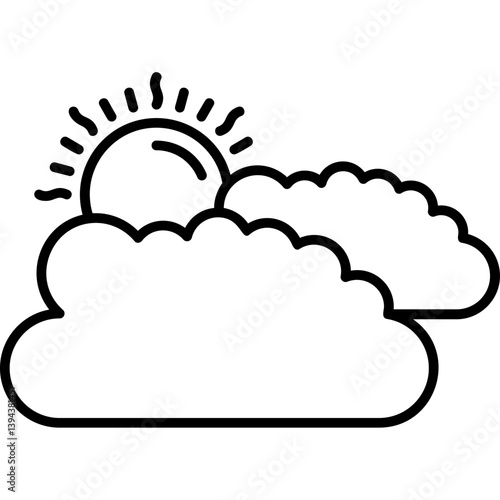 Clouds And Sun icon