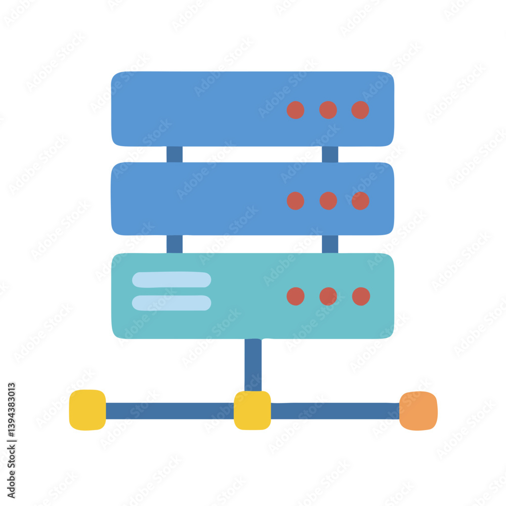 Stylish Proxy Server Icon Design Stylish Proxy Server Icon Design
