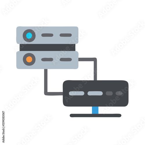  Stylish Proxy Server Hardware Icon Design