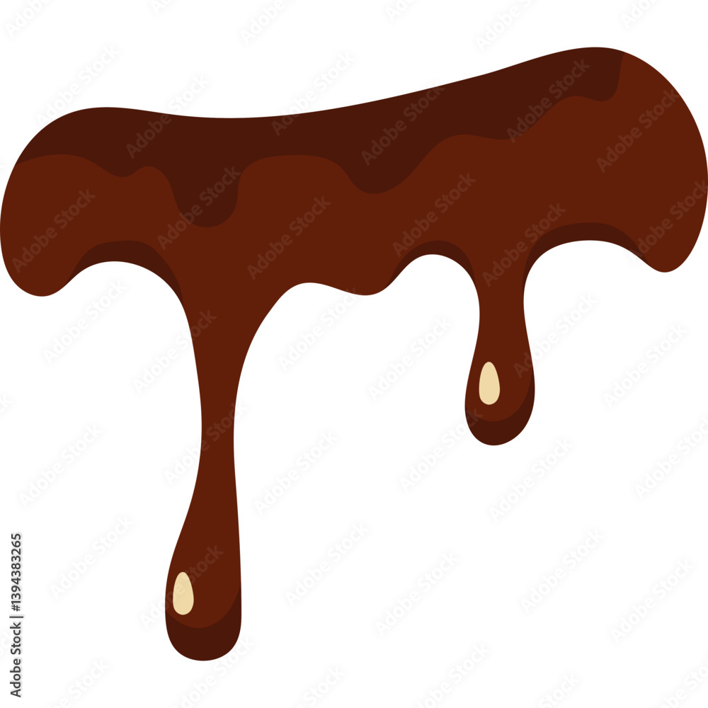 Melted Chocolate Splash Melted Chocolate Splash