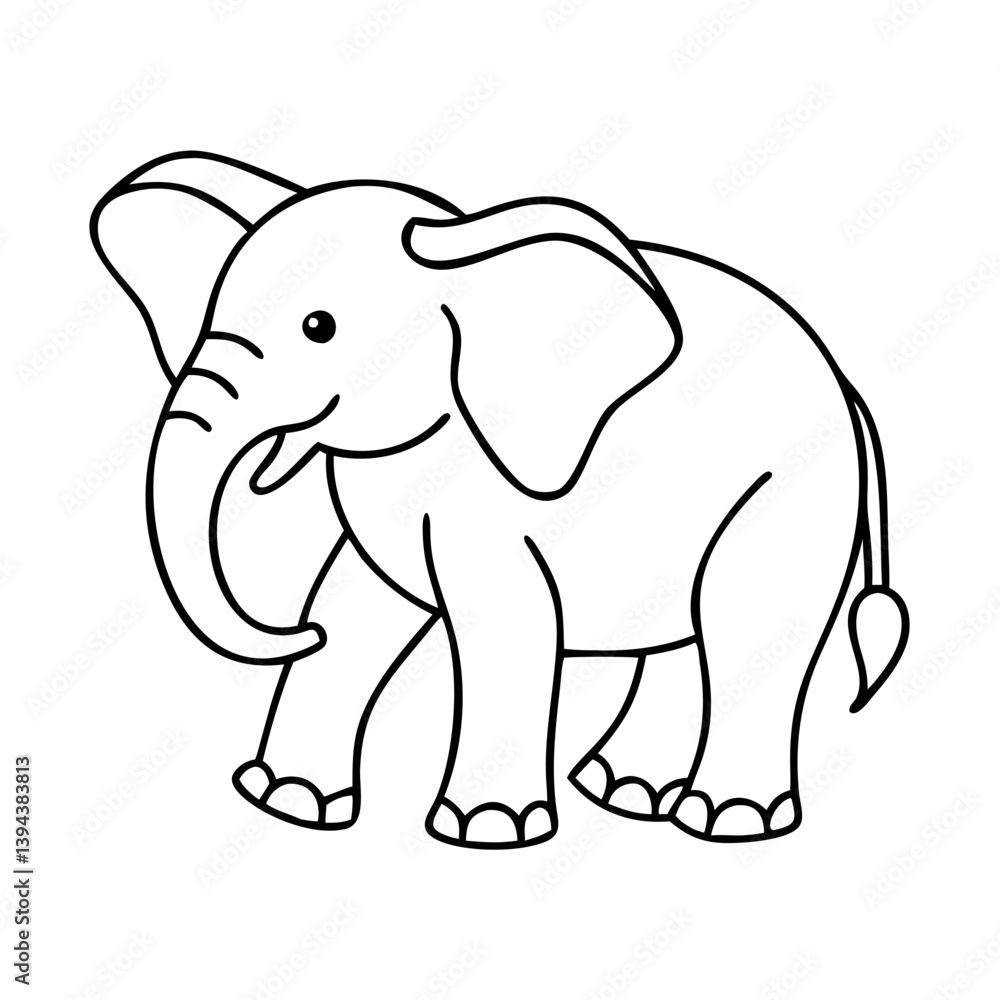 elephant icon, elephant vector illustration-simple illustration of elephant, perfect for elephant logos and icons elephant icon, elephant vector illustration-simple illustration of elephant, perfect for elephant logos and icons