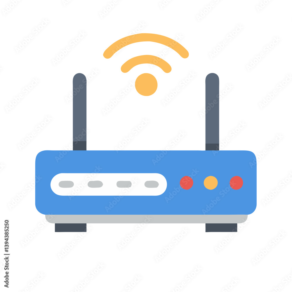 Router Technology Icon Router Technology Icon