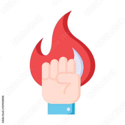 Zeal Flat Icon Vector Illustration.

