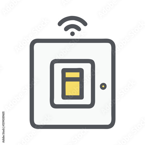  Stylish Smart Light Switch Icon Design
