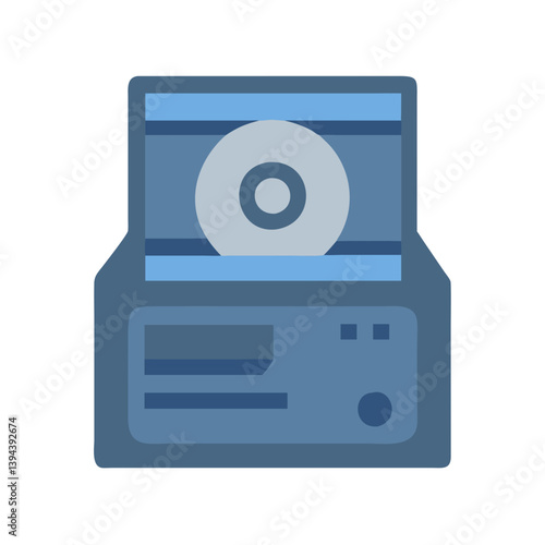 Tape Drive Technology Icon