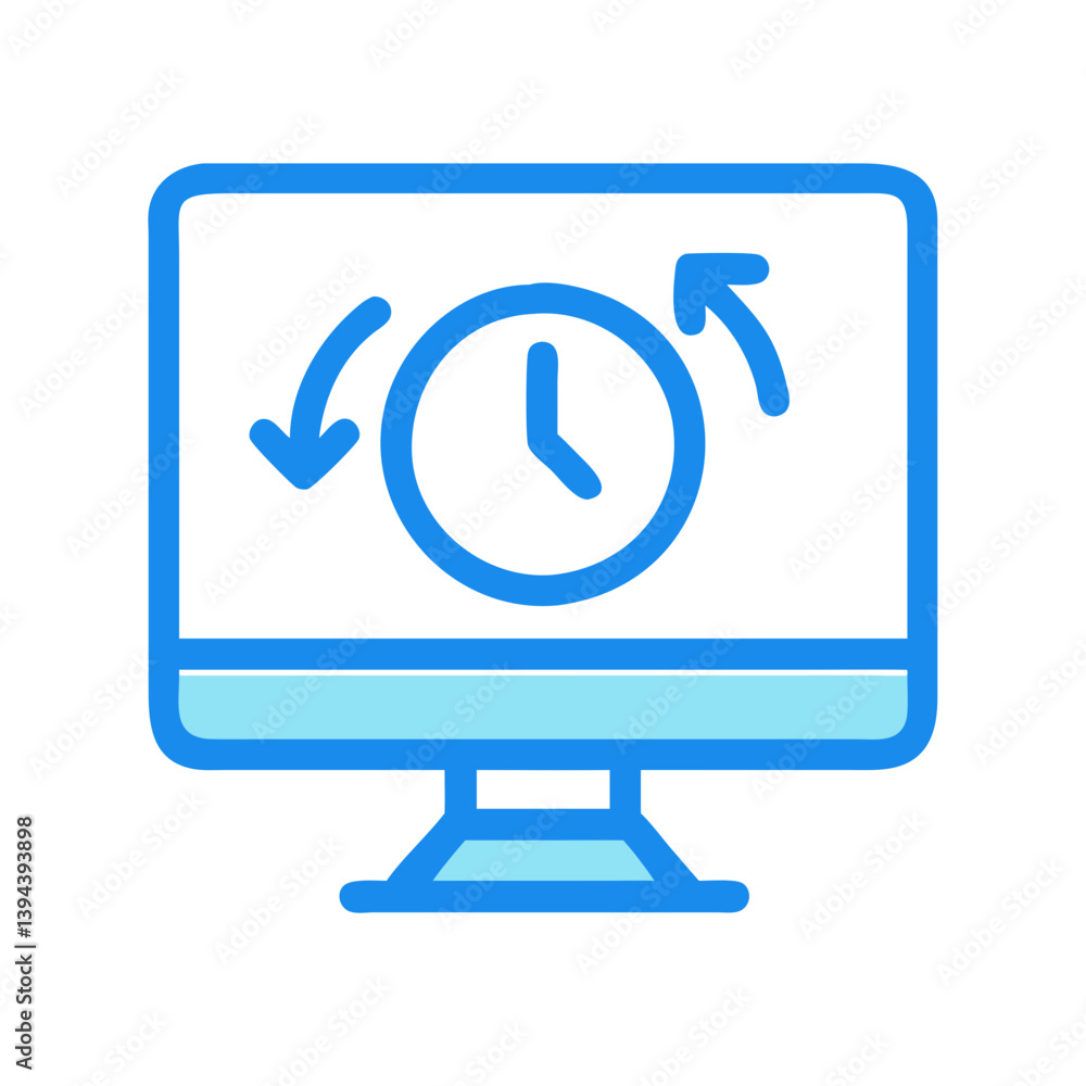 Comprehensive Uptime Monitor Icon for Reliability Solutions Comprehensive Uptime Monitor Icon for Reliability Solutions