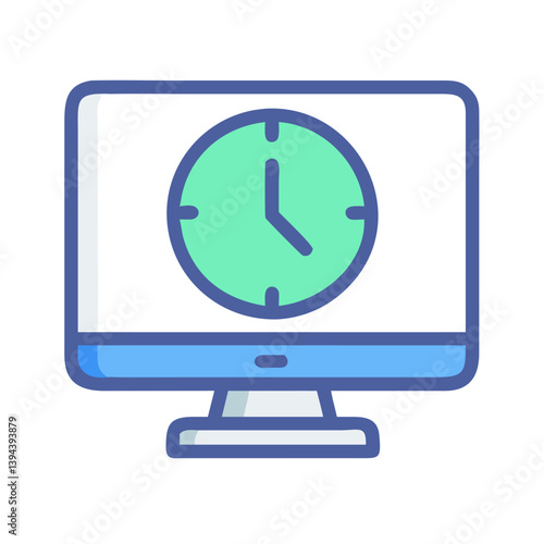  Uptime Monitor Icon for System Reliability