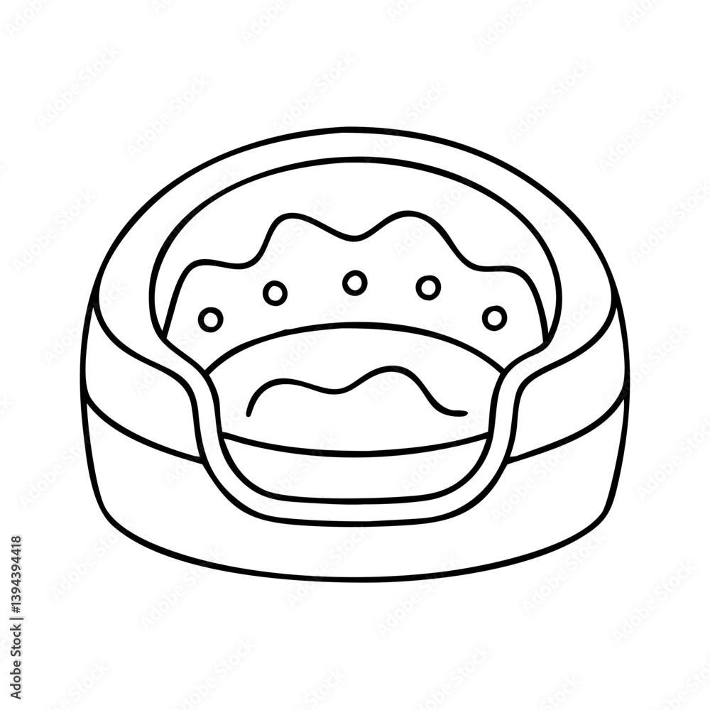 pet bed icon, pet bed vector illustration-simple illustration of pet bed, perfect for pet bed logos and icons pet bed icon, pet bed vector illustration-simple illustration of pet bed, perfect for pet bed logos and icons