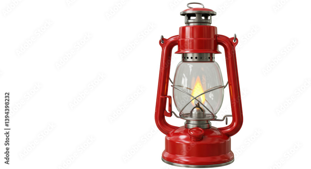 Isolated Red Lantern Isolated Red Lantern