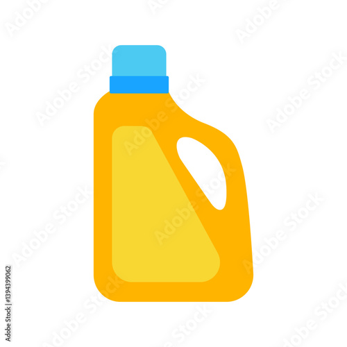 Detergent Bottle flat icon illustration
