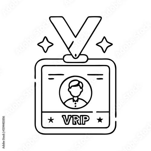 vip badge icon, vip badge vector illustration-simple illustration of vip badge, perfect for vip badge logos and icons