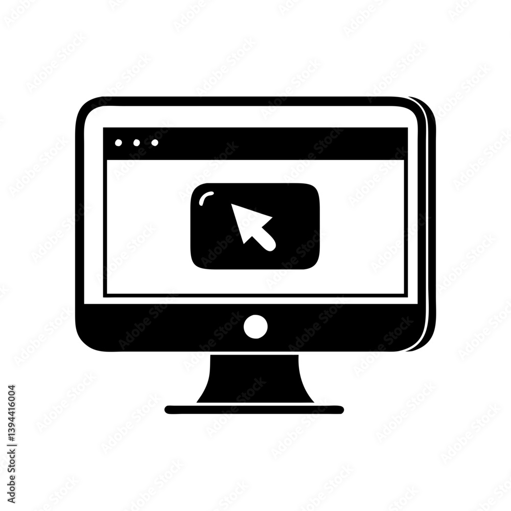 monitor screen icon, monitor screen line art - simple line art of monitor screen, perfect for monitor screen logos and icons monitor screen icon, monitor screen line art - simple line art of monitor screen, perfect for monitor screen logos and icons