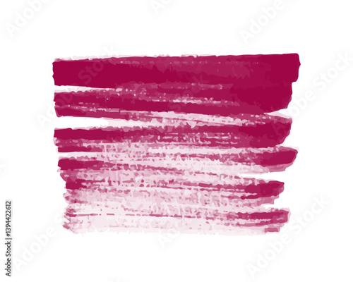 Paint texture, brushstroke. Hand-painted brush stroke. Freehand swatch with s...
