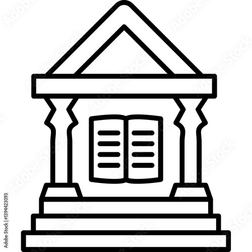 Public Library Icon