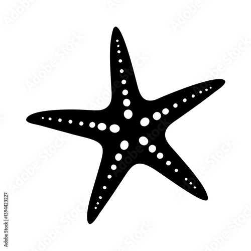 starfish icon, starfish line art - simple line art of starfish, perfect for starfish logos and icons