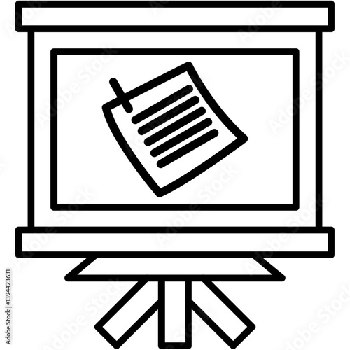 Public Notice Board Icon