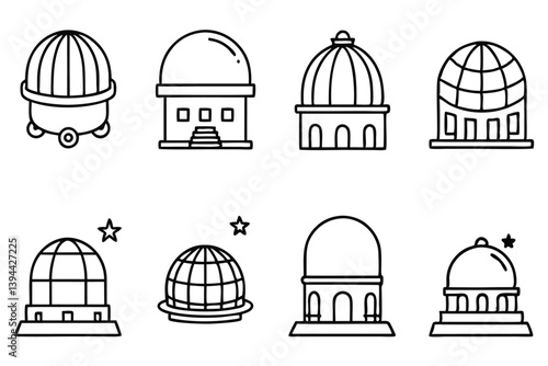  astronomical obser line art stellar navigation moon stars cosmic exploration