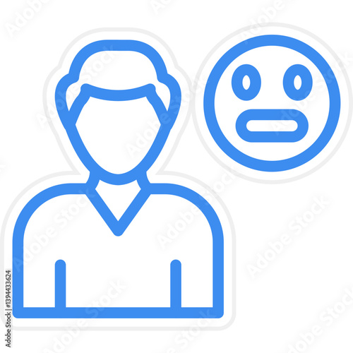 Concerned Icon Style