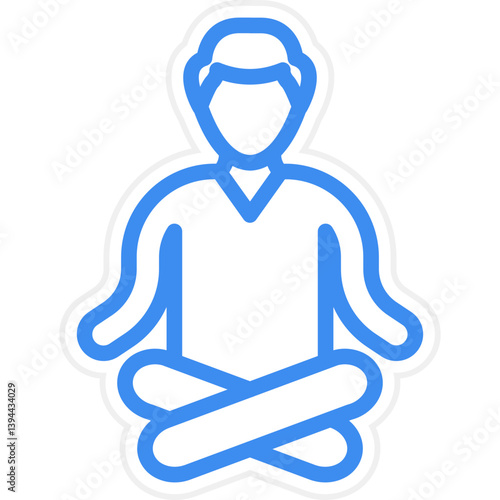 Meditation Icon Style