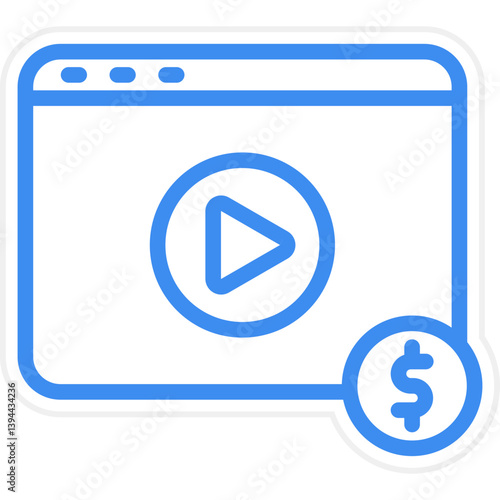 Earned Media Icon Style