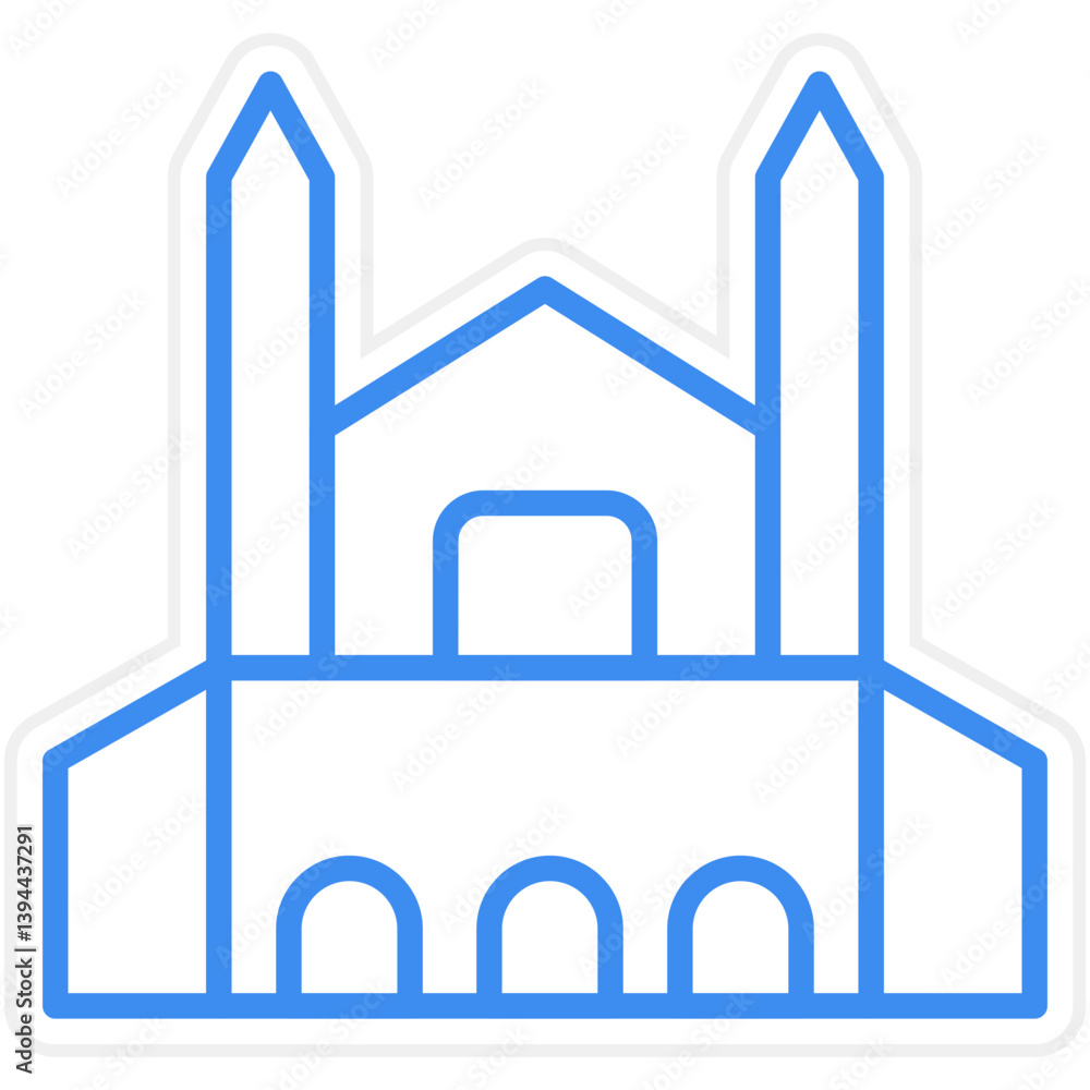 Obraz premium Cologne Icon Style