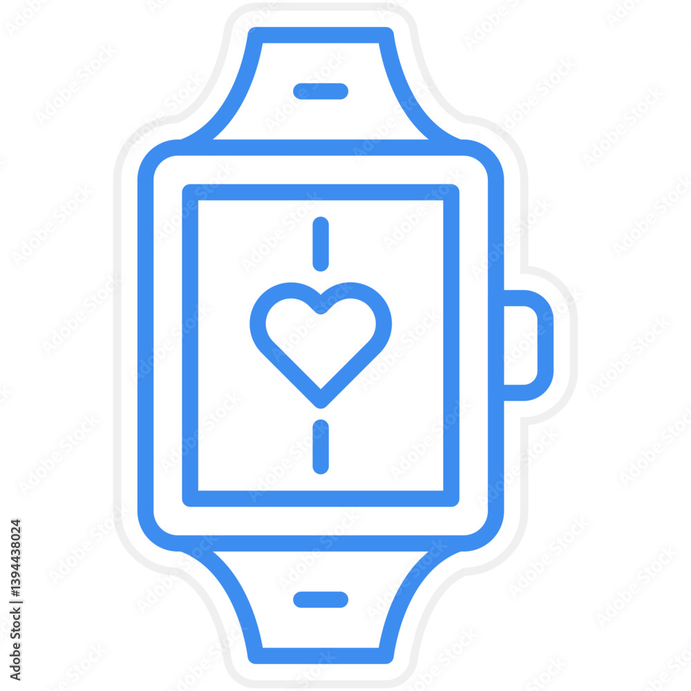Obraz premium Smartband Icon Style