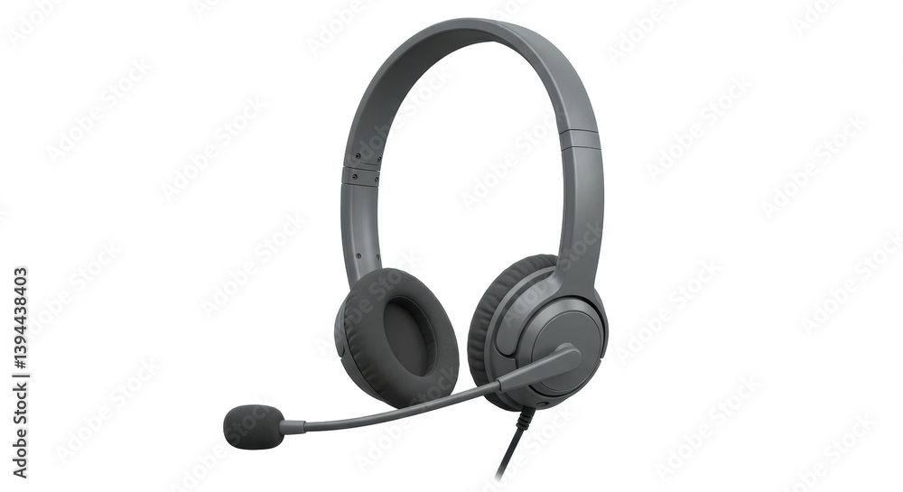Isolated Headphones with Microphone Isolated Headphones with Microphone